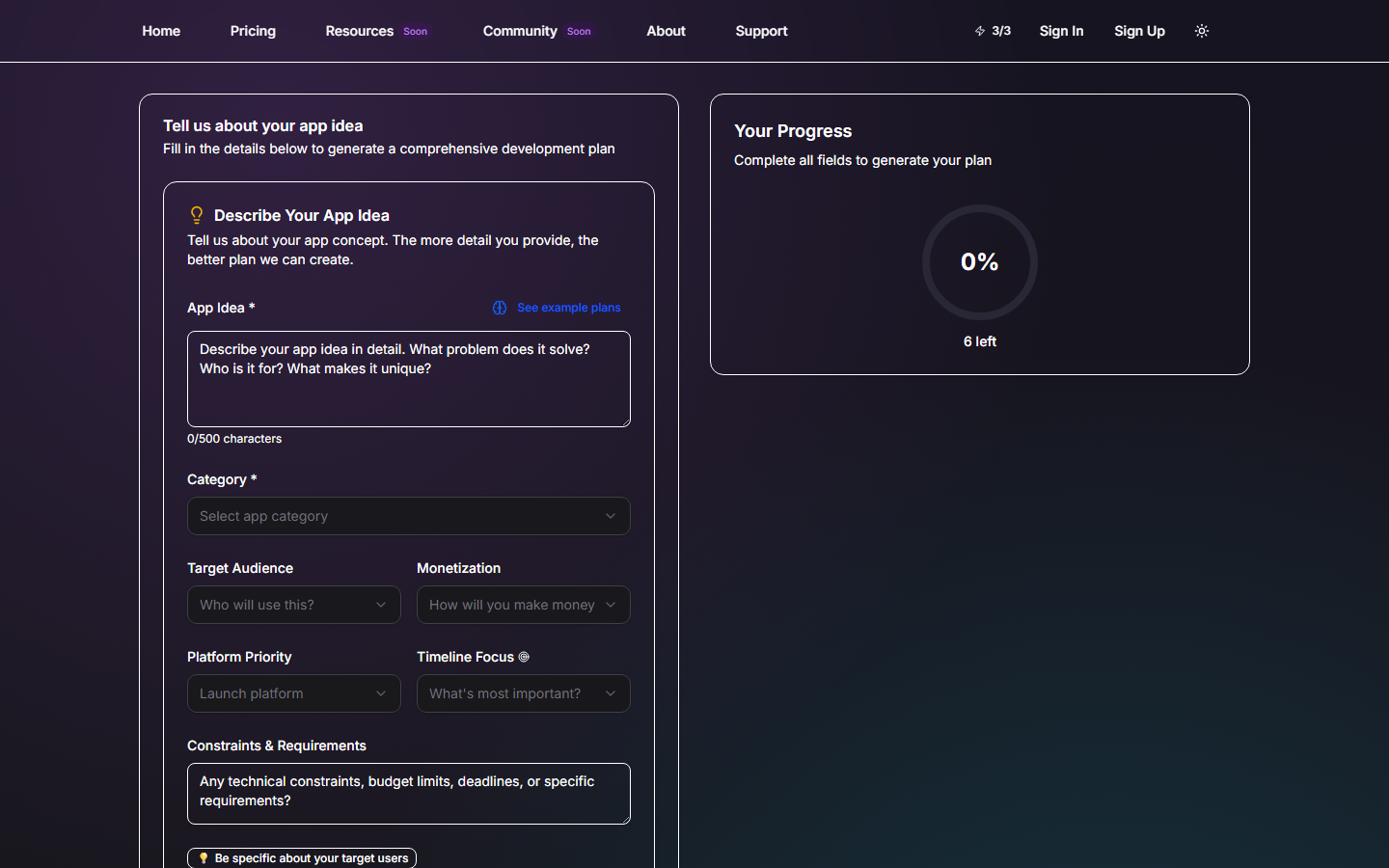 AppPilot landing page with Ship faster tagline