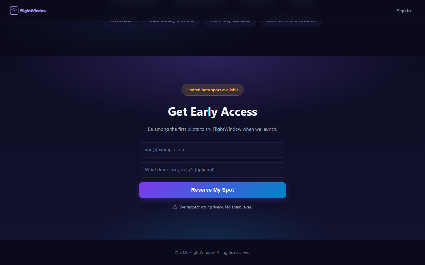 Push notification settings and alerts